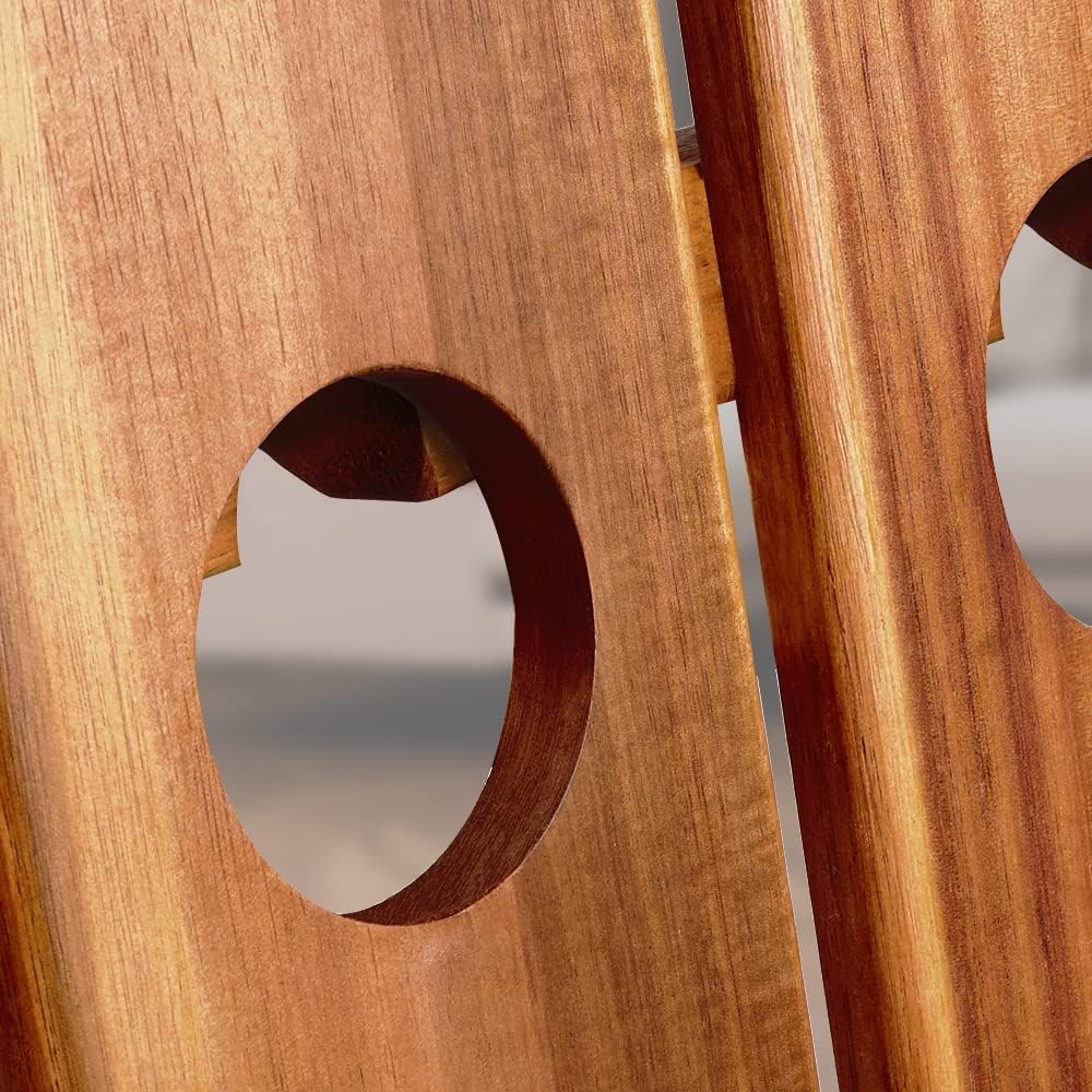 Porte Bouteille 87x55x39cm - Étagère à Vin 36 Bouteilles en Bois