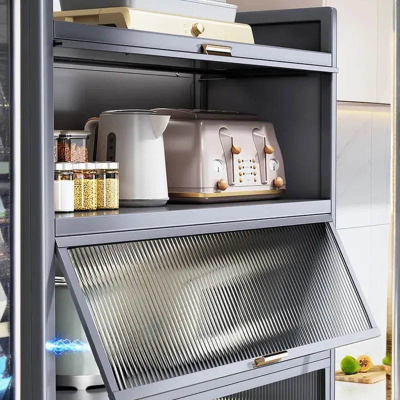 Meuble de rangement pour cuisine au sol polyvalent