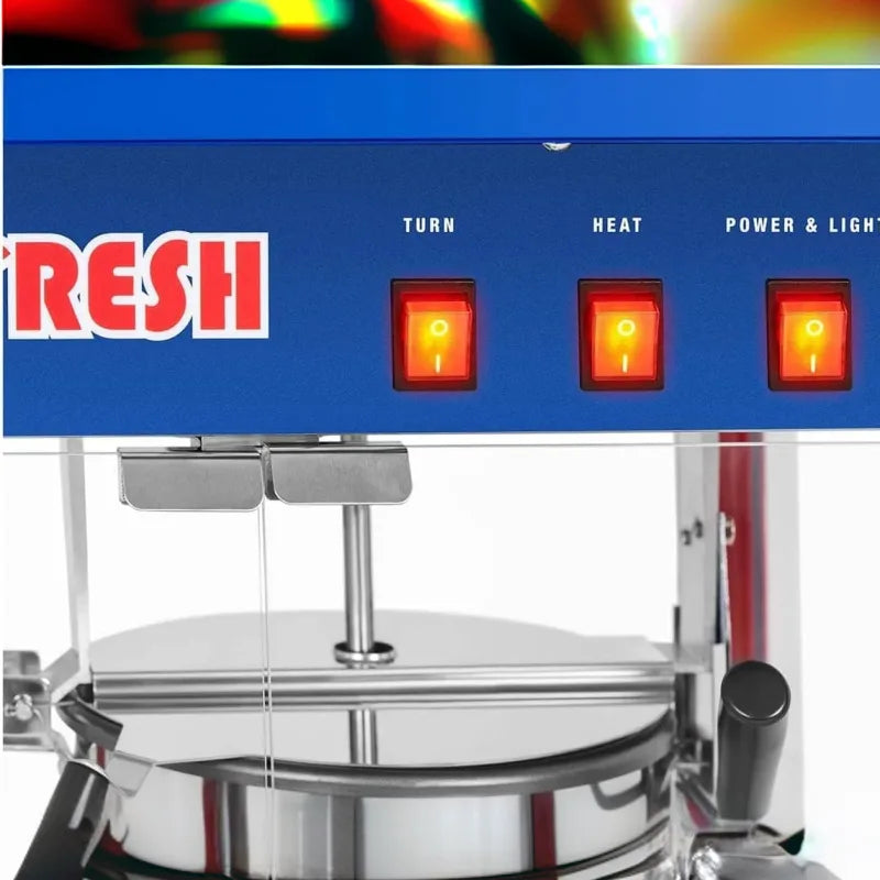 Machine à popcorn design américain