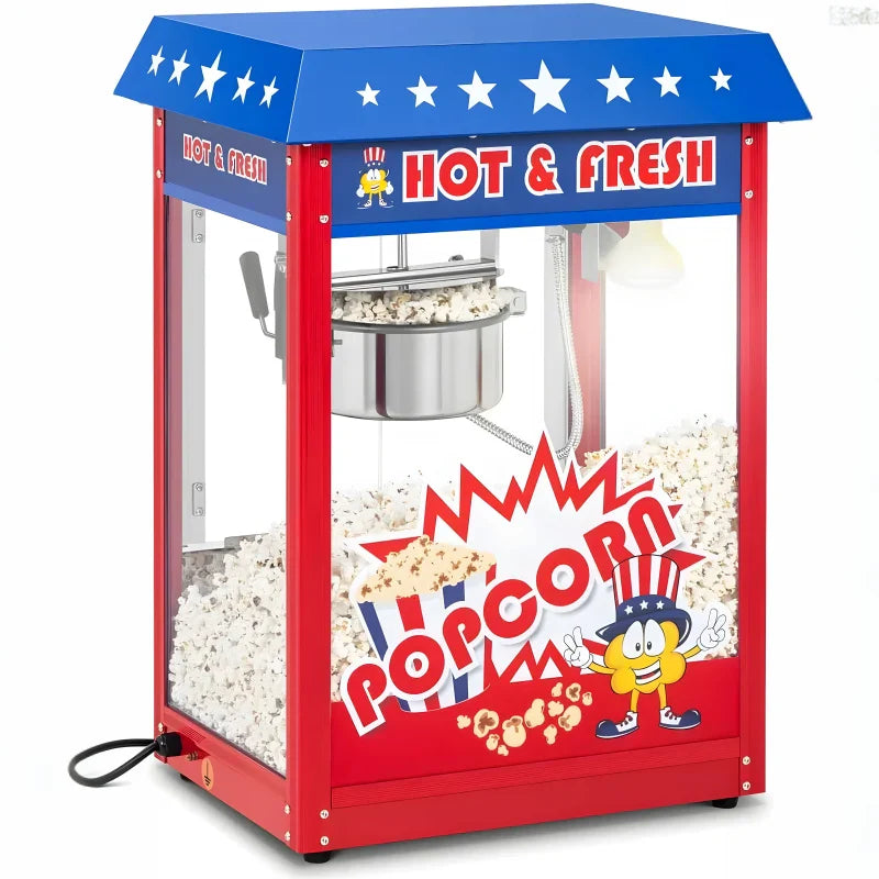 Machine à popcorn design américain