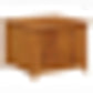 Boîte de rangement de jardin 75x75x58 cm bois d'acacia solide