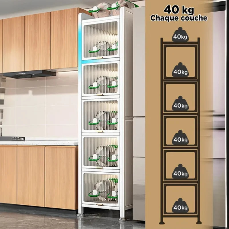 Armoire de rangement de cuisine utilitaire