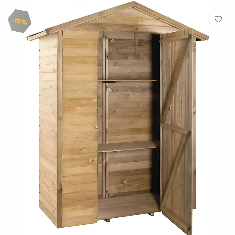 Armoire de rangement de jardin 2 m³