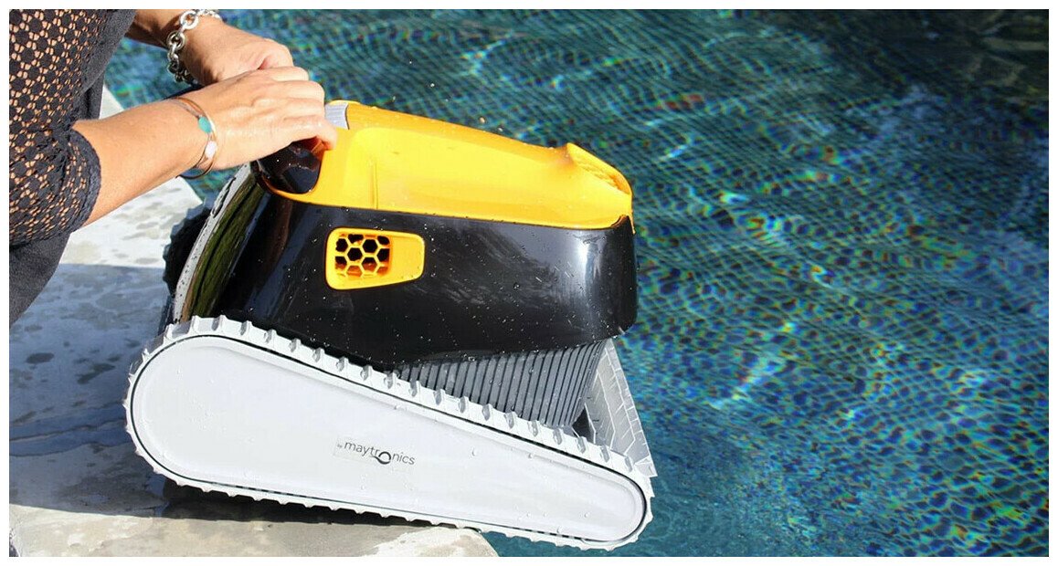 Robot piscine Dolphin E35 avec chariot