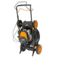 Tondeuse thermique FEIDER FTDT4645VS  auto-tractée 170 cm³ 46 cm  Rangement Vertical