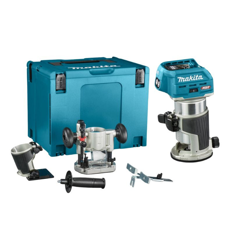 Affleureuse 40V max 35 mm XGT MAKITA RT001GZ10 - Machine nue