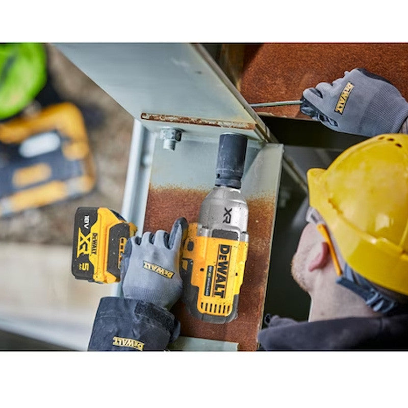 Boulonneuse à chocs ½”  1396 Nm 18V DEWALT DCF900P2T-QW avec coffret et 2 batteries 5,0 Ah