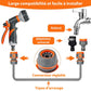 Pistolet d'arrosage haute pression 8 modes