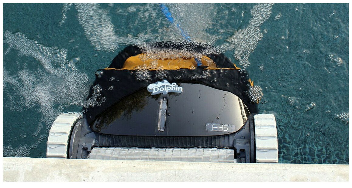 Robot piscine Dolphin E35 avec chariot