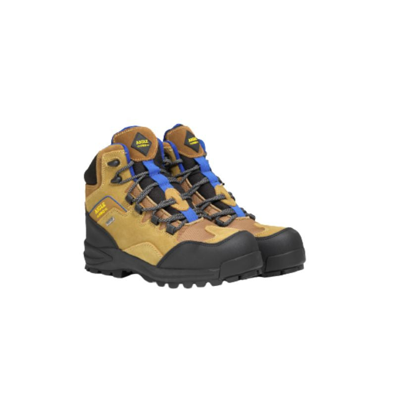 Chaussures de sécurité cuir AIGLE S3 NASSIO EVO CAMEL - étanche et respirante