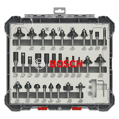 Coffret de 30 fraises mixtes BOSCH Professional (2607017475)