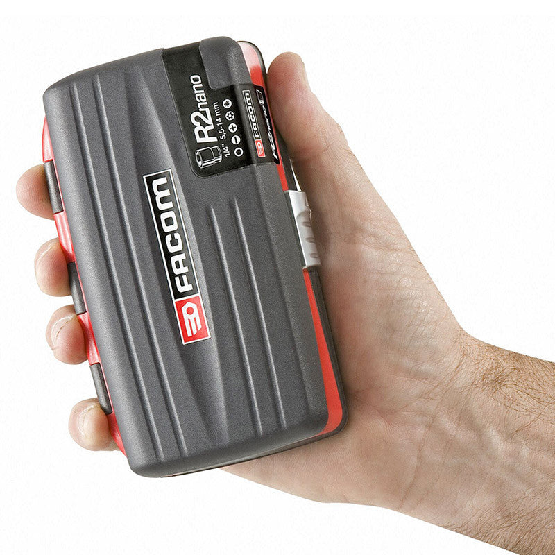 Coffret de douilles et vissage FACOM R2NANO.BAPF 1/4''