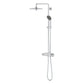 Colonne de douche thermostatique VITALIO SYSTEM 260 GROHE 26403002 tête Ø 26 cm + douchette 3 jets - chrome