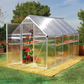Serre fixe en polycarbonate double parois 5.7 m²