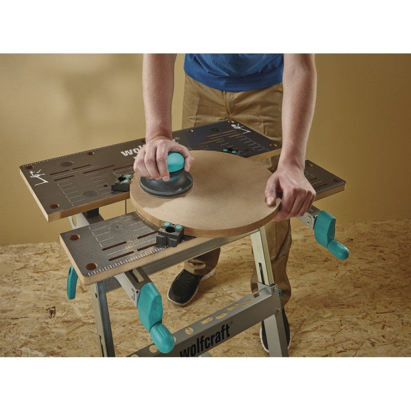Etabli WOLFCRAFT MASTER 700 2 en 1  serrage & support machine