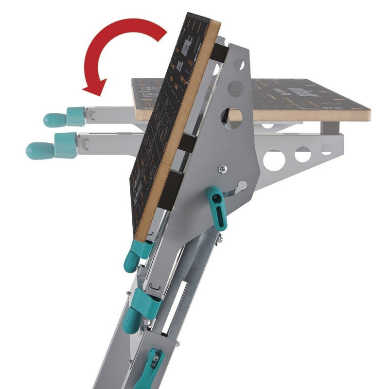Etabli WOLFCRAFT MASTER 700 2 en 1  serrage & support machine