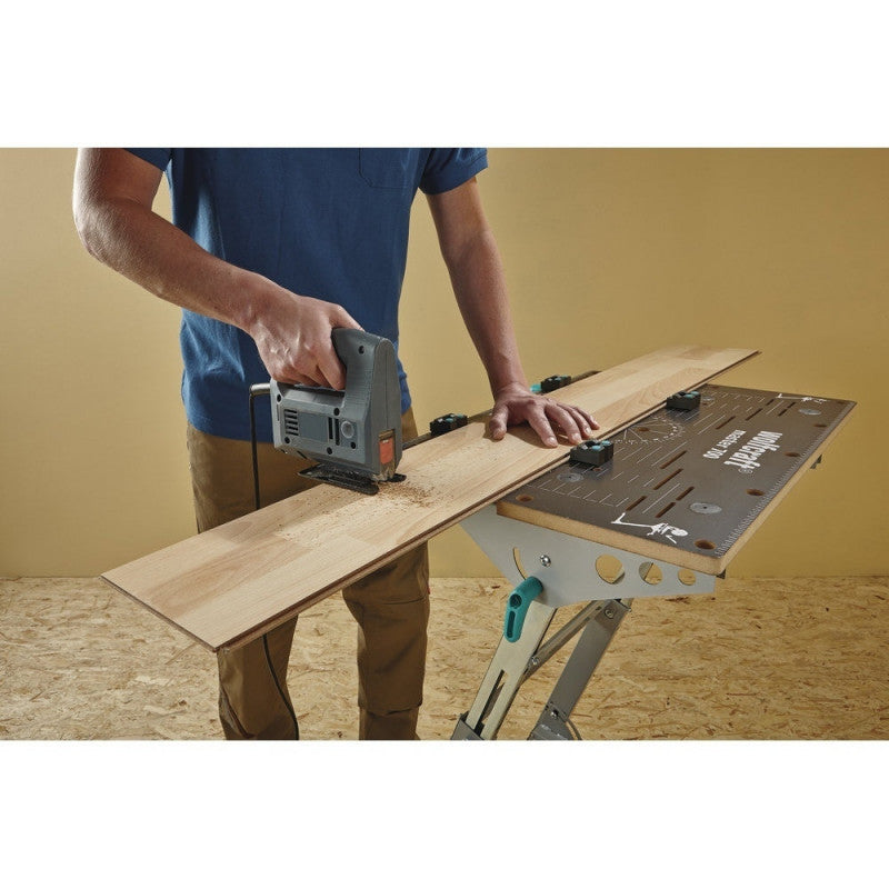 Etabli WOLFCRAFT MASTER 700 2 en 1  serrage & support machine