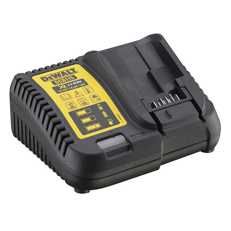 Meuleuse Ø125mm 18V DEWALT DCG405P3-QW avec un coffret et 3 batteries 5,0 Ah