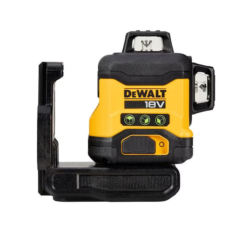 Niveau laser multi-lignes compact 3 faisceaux verts à 360° 18V DEWALT DCLE34031D1-QW avec une batterie 2,0 Ah