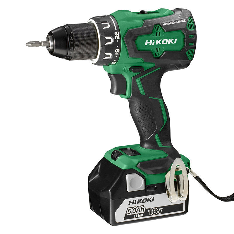 Pack 3 outils HIKOKI (DS18DBSL + WH18DBDL2 + G13STA) 18 V Li-Ion (2 x 5,0 Ah)