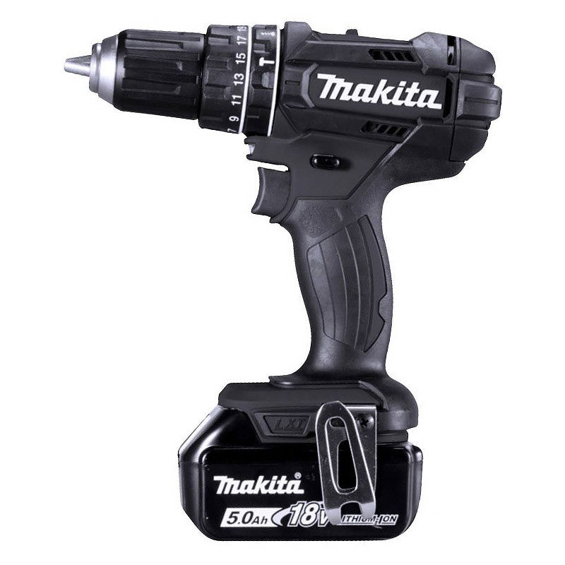 Perceuse visseuse à percussion MAKITA DHP482RTEB (2 x 5,0 Ah)