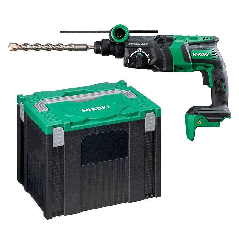 Perfo-burineur SDS-Plus 18V HIKOKI DH18DPCW2Z 26mm (machine nue)