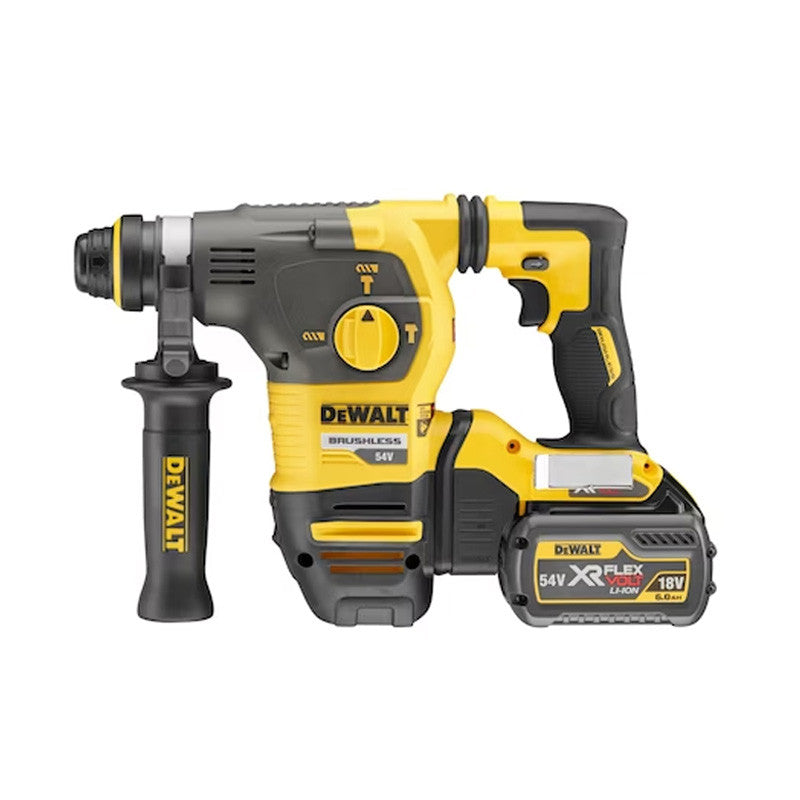 Perforateur SDS-plus 2,8J 54V DEWALT DCH323T2-QW FLEXVOLT Brushless avec coffret et 2 batteries 2Ah/54V