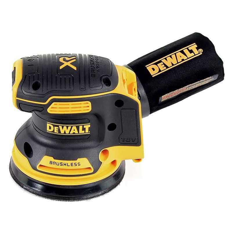 Ponceuse excentrique Ø125mm 18V DEWALT DCW210NT-XJ avec coffret