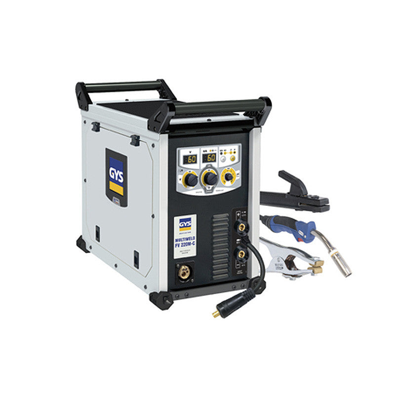 Poste à soudure GYS 065499 MIG-MAG MULTIWELD FV 220M-C avec accessoires