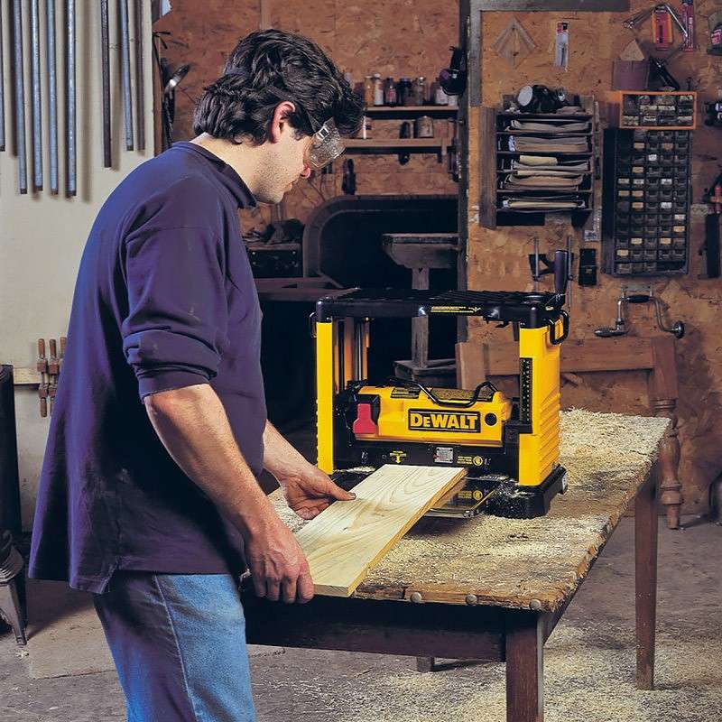 Rabot de chantier 317mm 1800W DEWALT DW733-QS