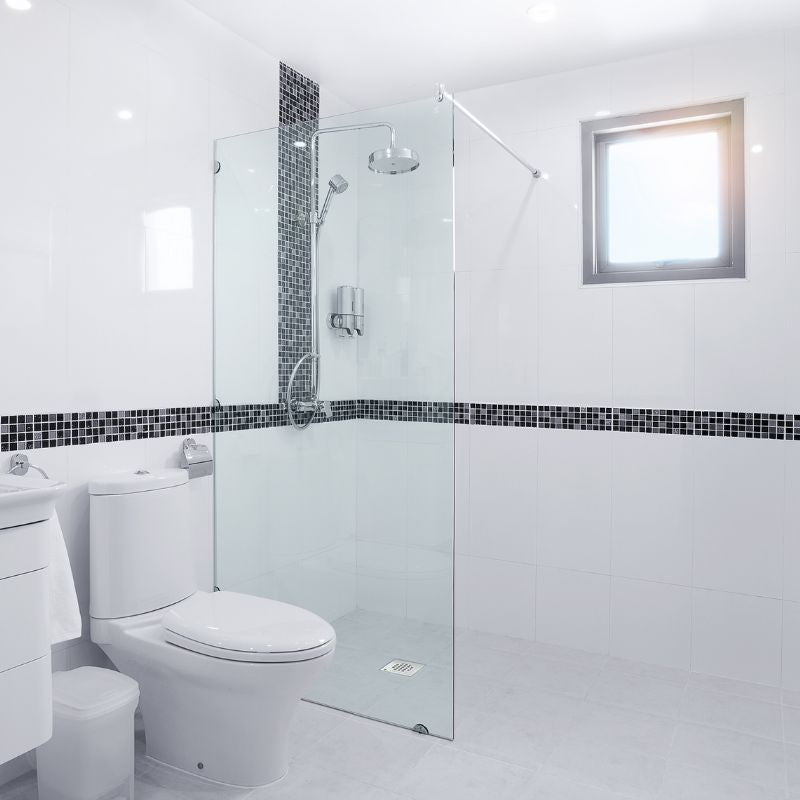 Receveur à carreler 120x120cm MARMOX RC120FLAT - Avec grille carrée centrée