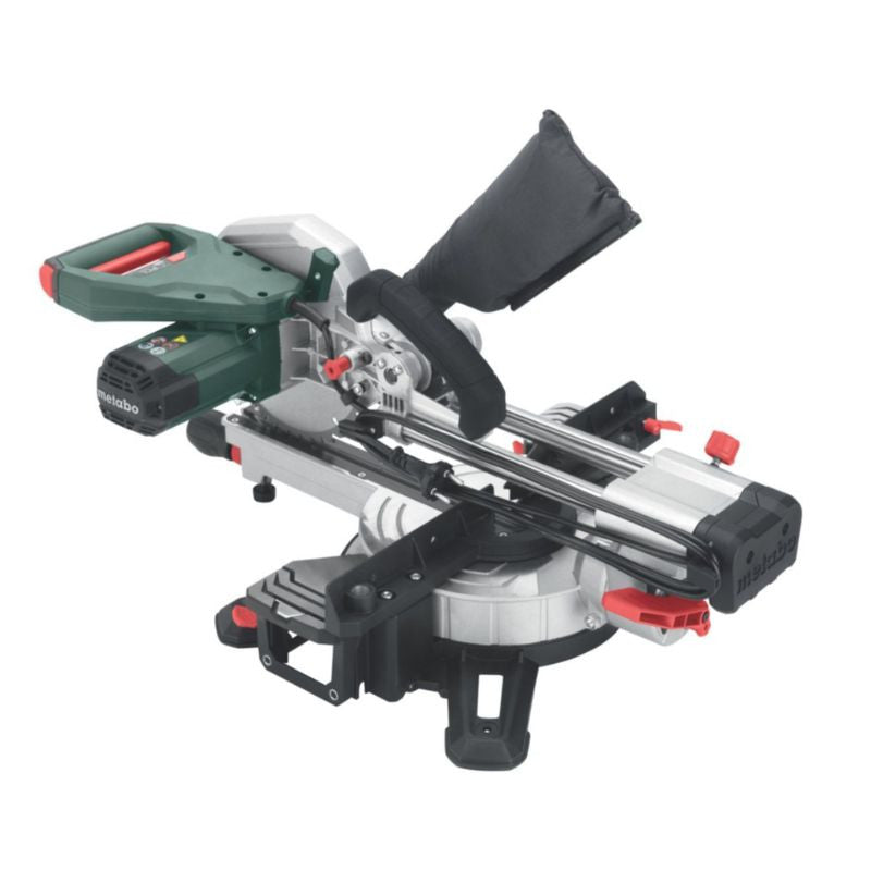 Scie à onglet radiale METABO KGS 254 M - 613254000 - 1450 Watts - 254mm 47° (version 2023)
