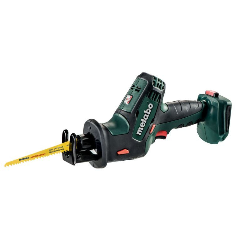 Scie sabre METABO  18 V SANS FIL- SSE 18 LTX - sans batterie ni chargeur, coffret Metaloc