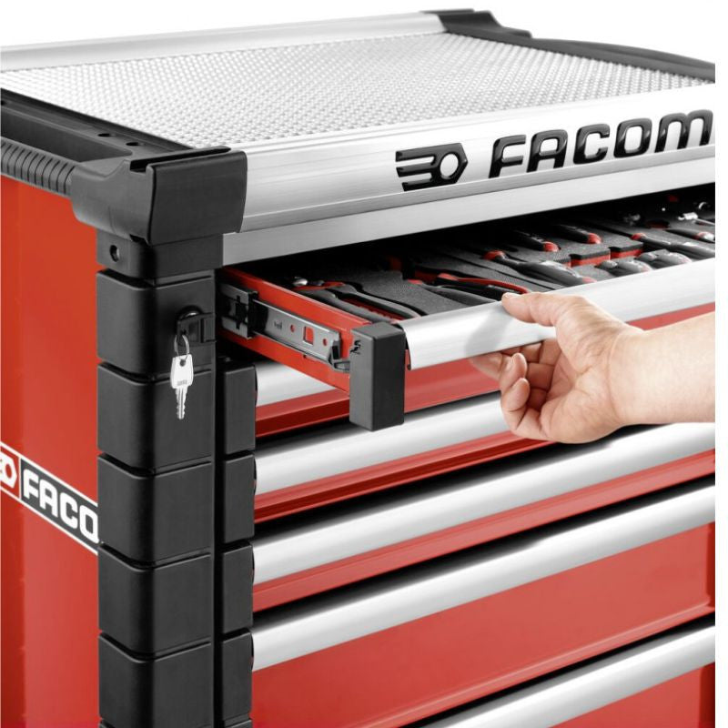 Servante d'atelier vide FACOM JET.6M3APF - 6 tiroirs - rouge