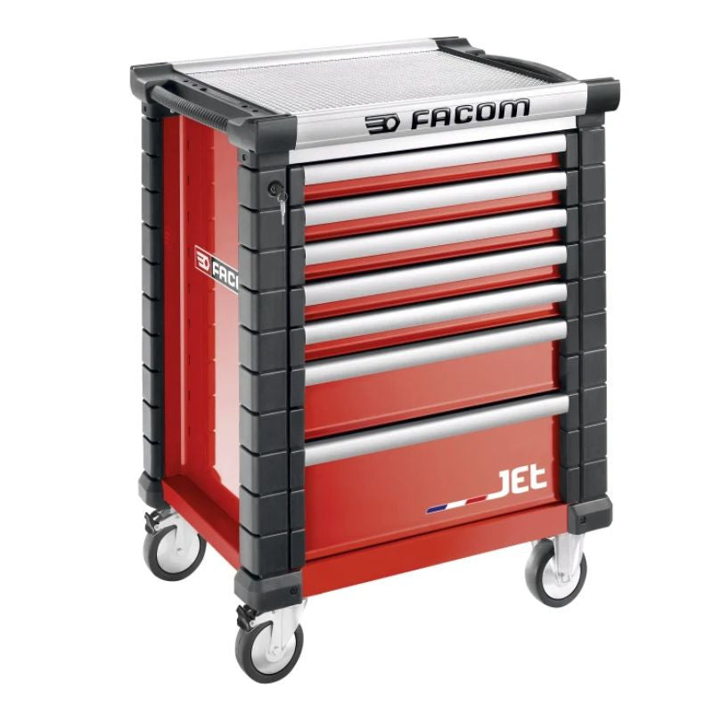Servante d'atelier vide FACOM JET.7M3APF - 7 tiroirs - rouge