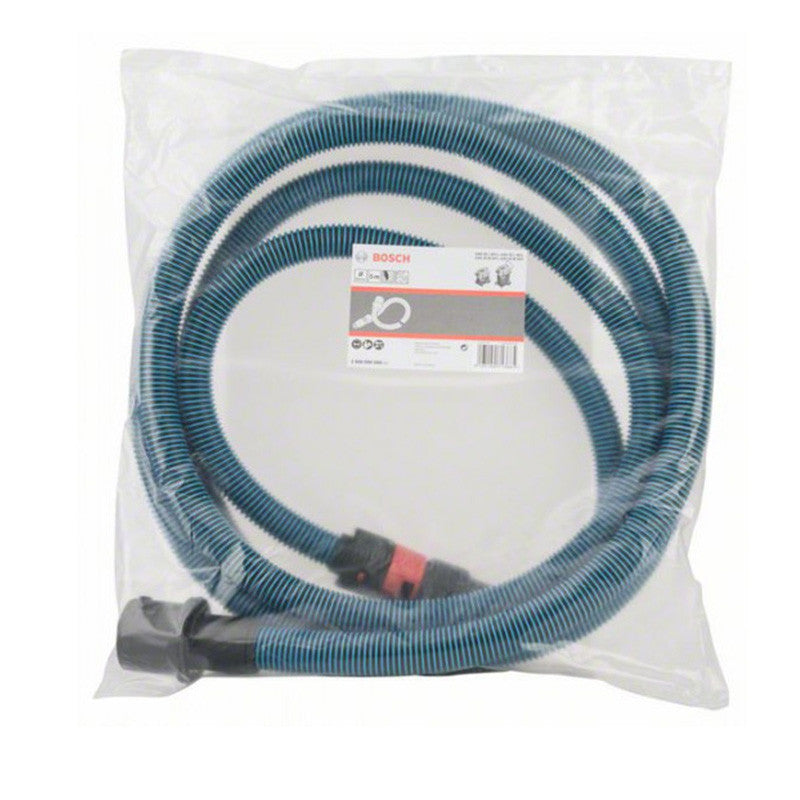 Tuyau antistatique BOSCH 2608000568 - 5m Ø22mm - Connexion baïonnette - Pour GAS 35 à 56