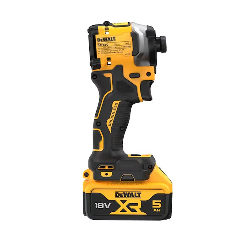 Visseuse à choc compact 205Nm 18V DEWALT DCF850P2T-QW Brushless avec coffret et 2 batteries 5,0 Ah